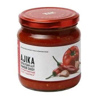 Teri "Ajika" goýalyşan ajy pomidor sousy, 480 gr