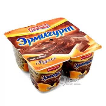 Puding "Эрмигурт" şokoladly, 3.2%, 100 gr