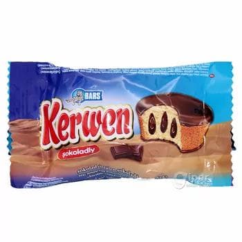 Kerwen şokoladly keks, 35 g