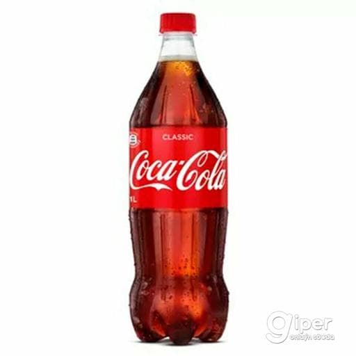 Gazlandyrylan içgi "Coca Cola" Classic, 1 lt