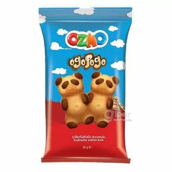 "Ozmo" Kakao we şokolad kremli süýtli keks, 30 gr