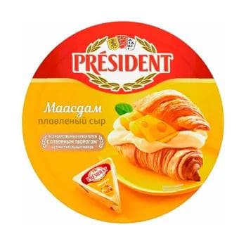 Ereme peýnir President "Мааздам" 45%, 140 gr