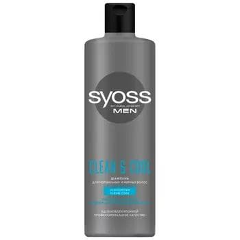 Şampun Syoss Men Clean & Cool, 440 ml