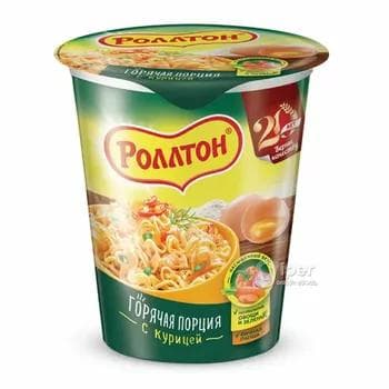 Роллтон towukly gyzgyn aş porsiýasy, 70 gr