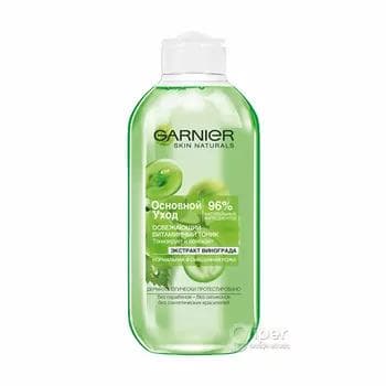 "Garnier" ýüz üçin tonik esasy ideg üzüm ekstrakty, serginlediji, witamin, 200 ml