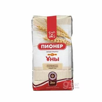 Bugdaý uny "Пионер" ýokary hilli, 2 kg