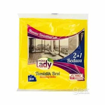 Tämizlik üçin salfetkalar "Miss Lady" 3 sany
