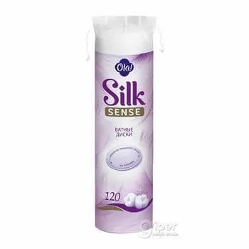 Pamykly diskler "Ola!" Silk Sense, 120 sany