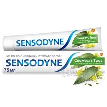 Зубная паста Sensodyne "Свежесть Трав" для чувствительных зубов, 75 мл