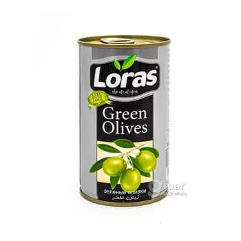 "Loras" şänikli ýaşyl zeýtun, 430 gr