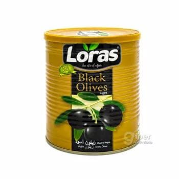 "Loras" şänikli gara zeýtun, 900 gr