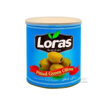 "Loras" şäniksiz ýaşyl zeýtun, 900 gr