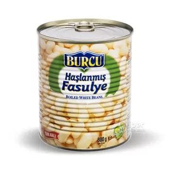 Gaýnadylan ak fasol "BURCU" 800 gr
