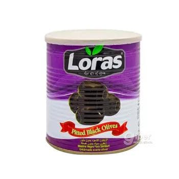 "Loras" şäniksiz gara zeýtun, 900 gr