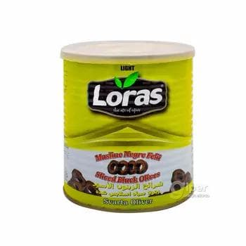 "Loras" dilimli gara zeýtun, 900 gr