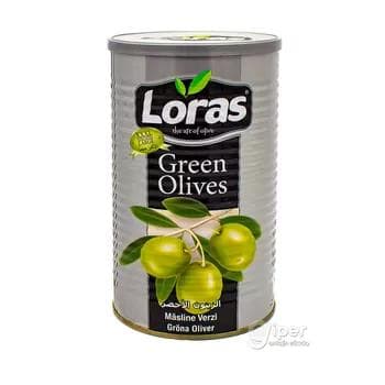 "Loras" şänikli ýaşyl zeýtun, 1300 gr