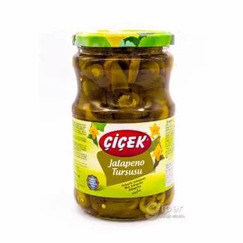 Маринованный перец халапеньо "Çiçek", 710 г