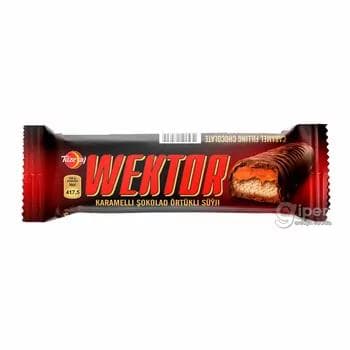 Şokoladly batonçik "Täze aý" Wektor karamel huruşly, 35 gr