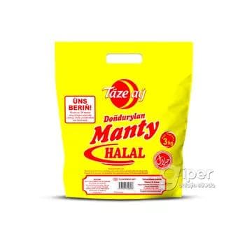 Manty dogralan göle etinden "Täze Aý" çekimleýin, 1 kg (±30 gr)