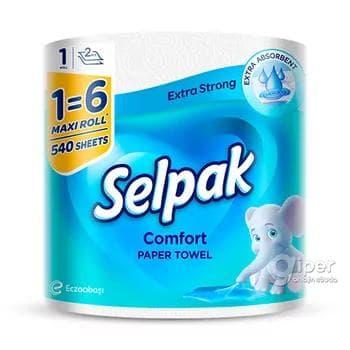 Aşhana kagyzy Selpak "Comfort" (1=6 maxi roll)