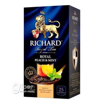 Gara çaý Richard Royal "Şetdaly & Narpyz" haltajykly, 25 sany, 50 gr
