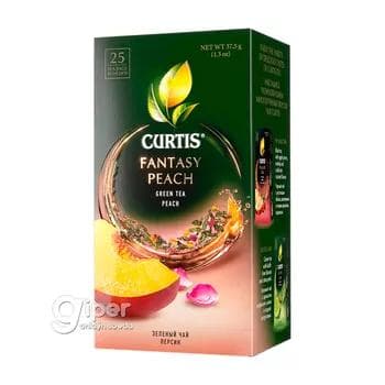 Gök çaý Curtis "Fantasy Peach", 1.5 gr (25 sany)