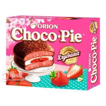 Pirožny Orion Choco Pie "Ýertudana", 12 sany (360 gr)