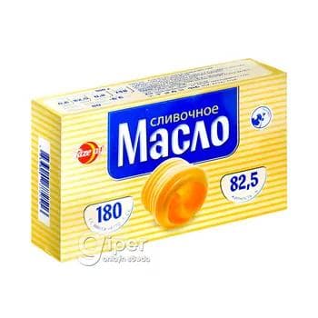 Сливочное масло "Täze aý" жирность 82.5%, 180 г