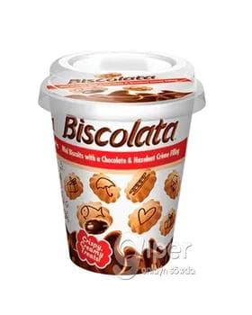 Печенье Biscolata "Mood" с начинкой из шоколадного крема, 125 г