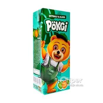 "Pökgi" Нектар, извлеченный из концентрата персиково-яблочного сока, 200 мл