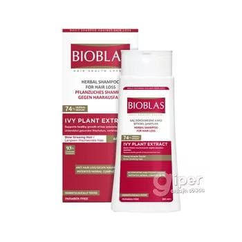 Saç üçin şampun Bioblas "Ivy Plant Extract" saç düşmesine garşy, 360 ml