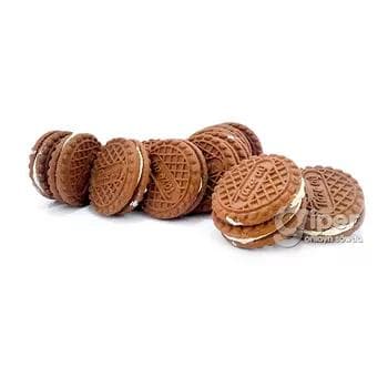 Сахарное печенье со вкусом какао с ванильном кремом Täze aý "Datly", 250 г (±15 г)