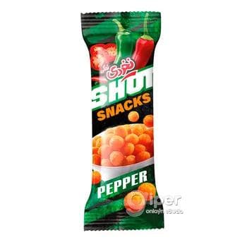 Mekgejöwen şariklar Shot "Chili" burç tagamly, 18 gr