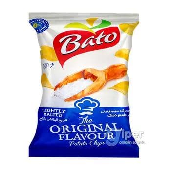 Чипсы "Bato" с солью, 60 г