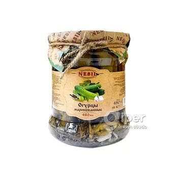 Marinada ýatyrylan hyýar "Nesil", 480 ml
