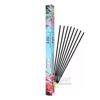 Tüsse bilen ys beriji çöpler Flute "Lily", 8 sany