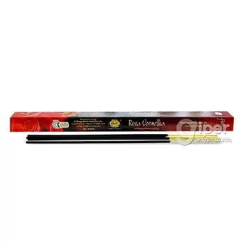 Tüsse bilen ys beriji çöpler Flute "Red Rose", 8 sany