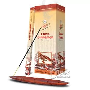 Tüsse bilen ys beriji çöpler Flute "Clove", 8 sany