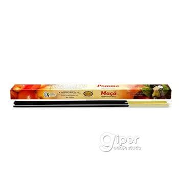 Tüsse bilen ys beriji çöpler Flute "Apple", 8 sany