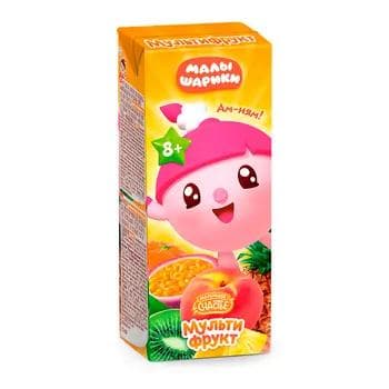 Nektar "Маленькое Счастье" Малы Шарики multi miweli, çagalar üçin, 200 ml