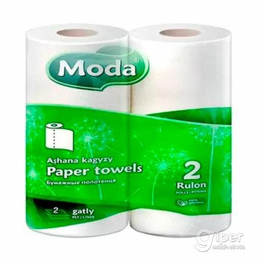 "Moda" aşhana kagyzy, 2 rulon