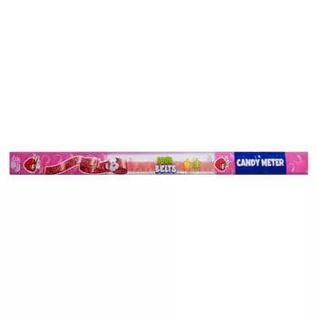 Мармелад жевательный Candy Meter "Sour Belts" со вкусом клубники, 15 г