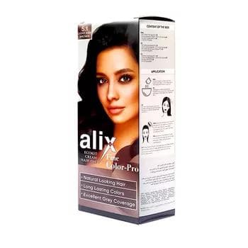 Крем-краска для волос Alix 5.1 "Пепельно-русый", 60 мл