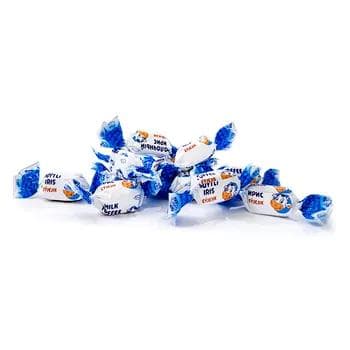 Irisli süýjüler Hasar "Süýtli Iris" şokolad örtükli, 250 gr (±30 gr)