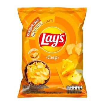 Ýeralmadan çipsi Lay's "Сыр" (Russiya), 70 gr