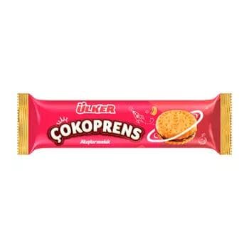 Сэндвич-бисквит Ülker "Çokoprens" с ореховым кремом 81 г