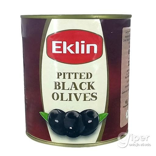 "Eklin" şäniksiz gara zeýtun, 825 gr