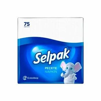 Salfetka Selpak "Klassik" 30x29.5sm, 75 sany