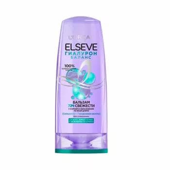 Saçlara ideg etmek üçin balzam "L'Oreal Elseve" Гиалурон баланс, 400 ml