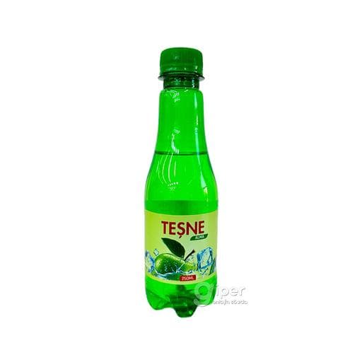 Газированный напиток "Teşne" со вкусом яблоки, 250 мл